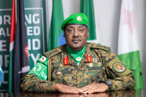 ATMIS Force Commander, Lt. Gen. Sam Kavuma